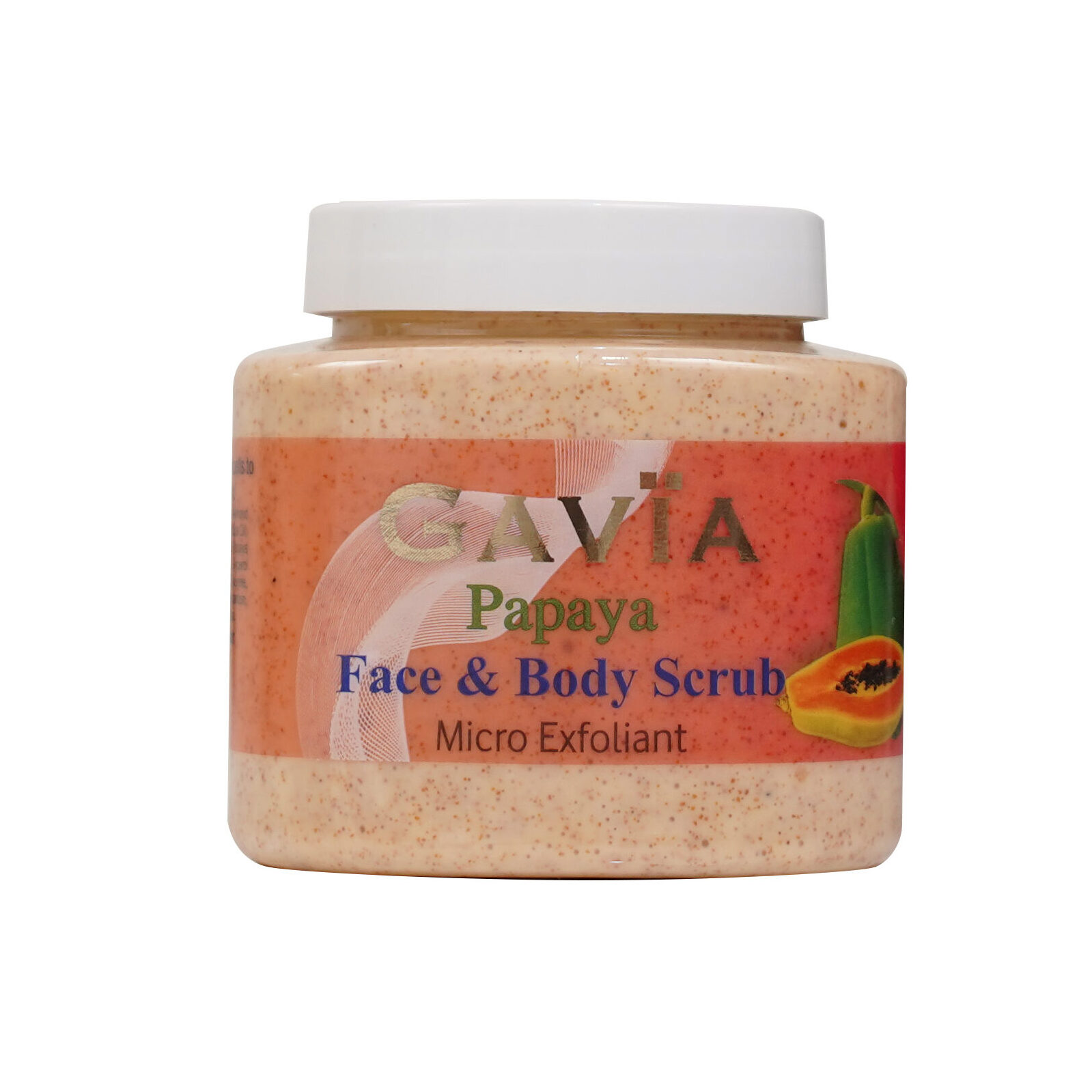 GAVIAPREMIUM FACIAL SCRUB 500GM PAPAYA Gavia Luxury