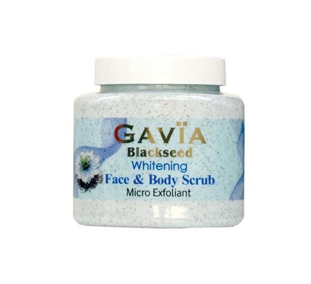 GAVIAPREMIUM FACIAL SCRUB 500GM BLACKSEED Gavia Luxury